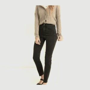 Madewell Stovepipe jean wash raw hem edition, sz 27